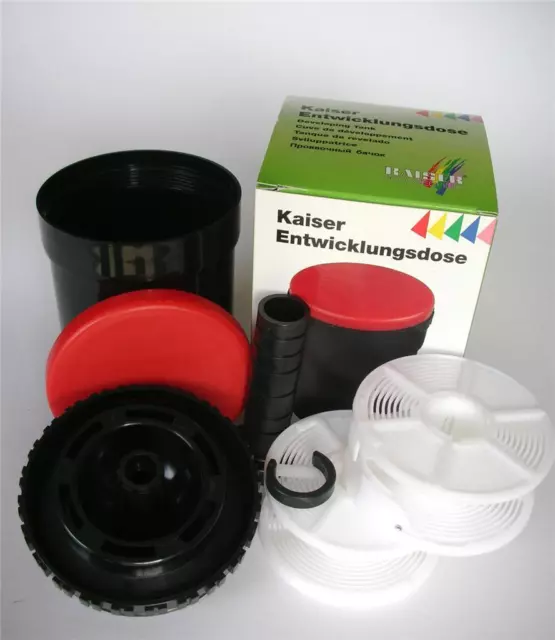 Kaiser 4297 Universal Film Developing Tank With Two Reels Dev Tank 2 Spool