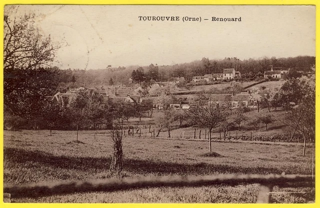 cpa FRANCE Normandie 61 - TOUROUVRE (Orne) Hameau de RENOUARD