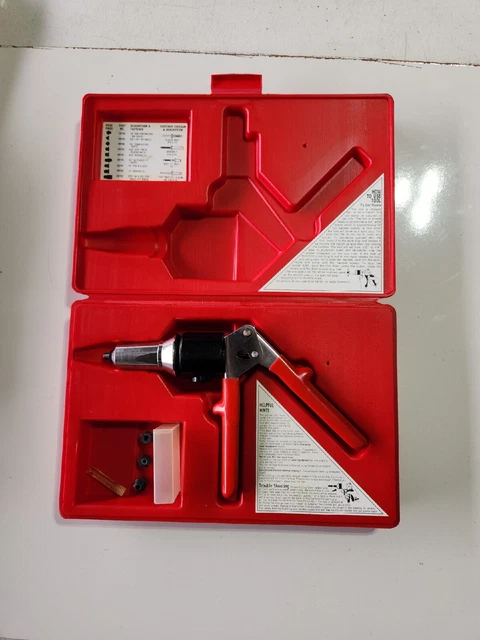 Mac Tools Hydraulic Rivet Gun Kit Rg150K W Case Huck Brand Mac Tools Hydraulic Rivet Gun Kit Rg150K W Case Huck Brand
