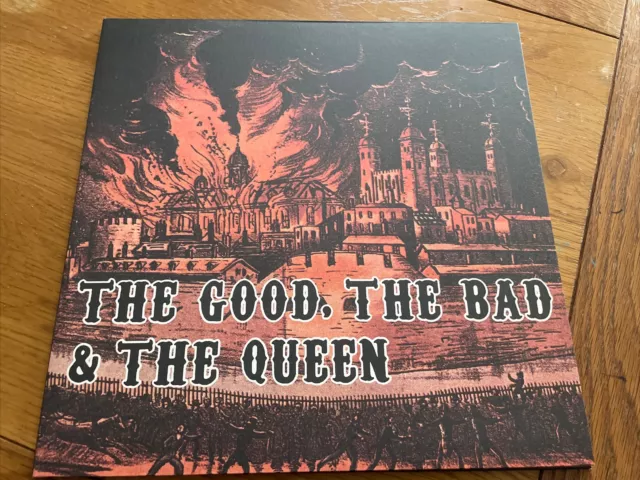 The Good The Bad & The Queen VINYL LP Gatefold+insert Blur Excellent