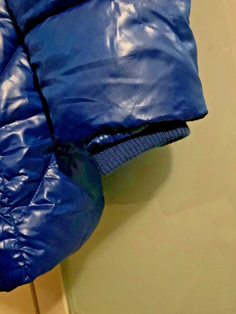 Bnwt Blue Girls Hooded Padded Winter Coat Jacket Cosy Lined Age 9-10 Rrp £30 4
