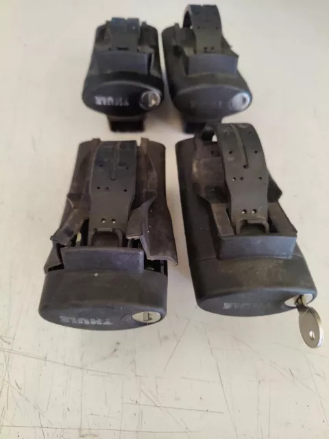 Thule 450 Crossroad Foot Pack (X4) W/Locks & Key