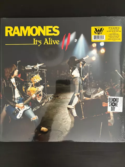 Ramones - It's Alive II - Double Vinyl LP - Limited Edition RSD - New & Sealed