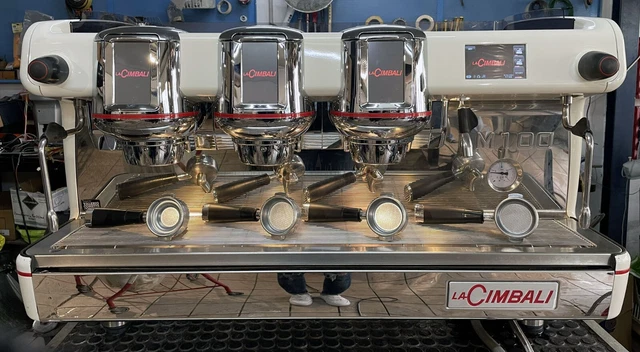 Macchina Caffè Espresso Professionale Bar LA CIMBALI M100 3 GRUPPI - come nuova