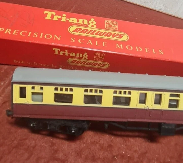 Triang R3m TRI-ANG R320 Maroon Mainline Brake 2nd Coach $19.43 - PicClick AU