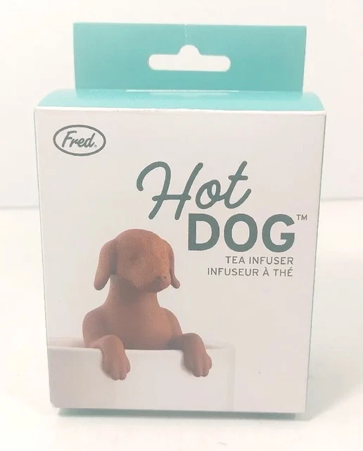 HOT DOG Dachshund Wiener Dog Tea Infuser Sealed NIB