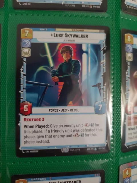 Star Wars: Unlimited - Luke Skywalker Jedi Knight - SOR 051/252 Non Foil