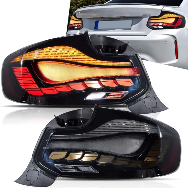 VLAND OLED Rückleuchten für 2014–20 BMW2 M2 F22 F23 F87 230i 228i Startup Set