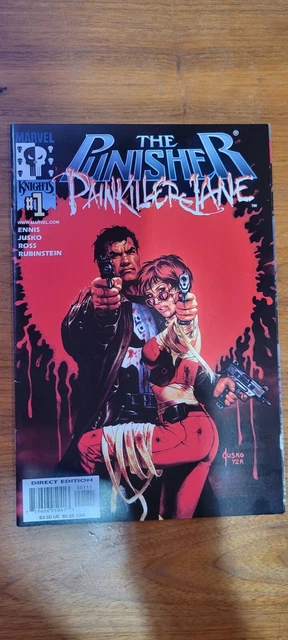 Punisher/Painkiller Jane #1 Marvel Knights Comic Book 2001 Garth Ennis Joe Jusko