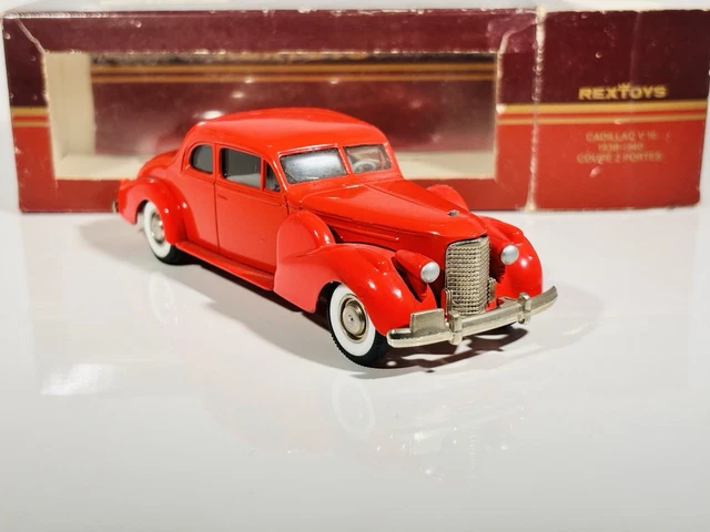レア REXTOYS CADILLAC V16 1938-40 モデルカー REX TOYS 1⁄43 レア REXTOYS CADILLAC V16 1938-40 モデルカー REX TOYS 1⁄43