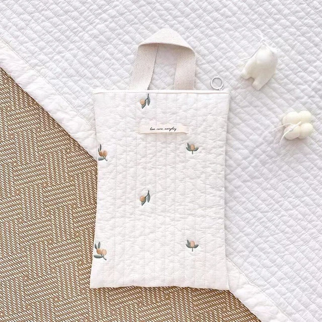 Quilted Mommy Bag Diaper Nappy Bag Baby Stuff Organizer Handbags Storage Bag 11