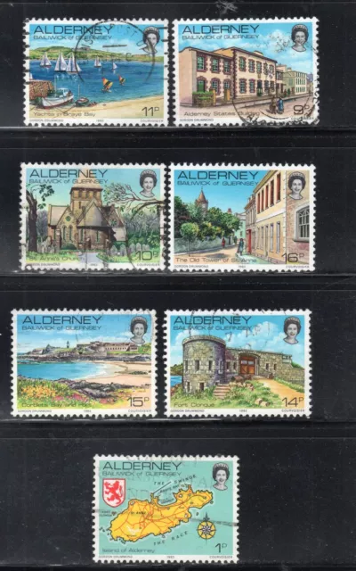Great Britain Alderney  Great Britain Stamps Used   Lot 25033