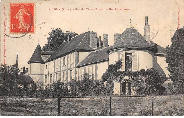 61 - LONGNY - SAN51821 - Rue du Vieux Château - Hôtel des Postes - En l'état