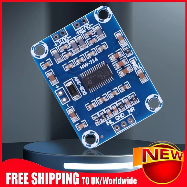 TPA3110 Scheda Amplificatore di potenza DC12-24V Modulo Amplificatore Audio 15W*2