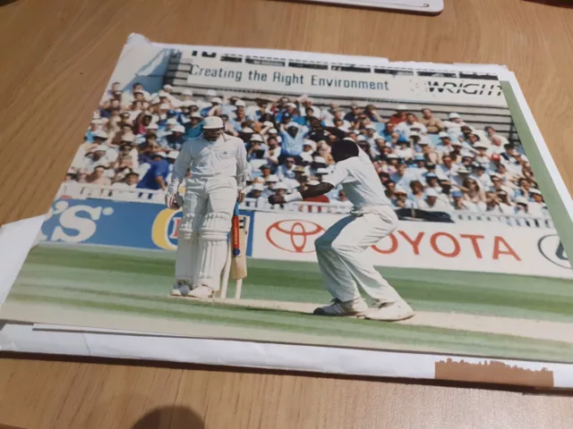 West Indies V England Cricket Photograph