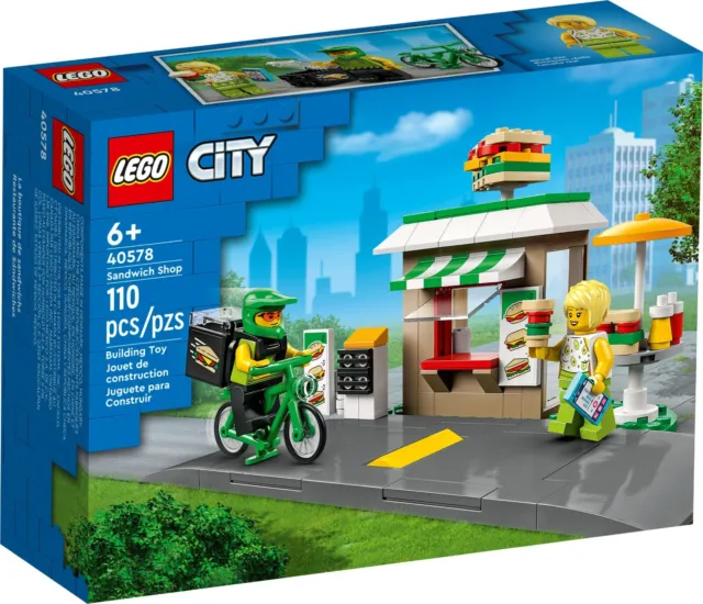 LEGO 40578 City - Sandwichladen - NEU OVP EOL
