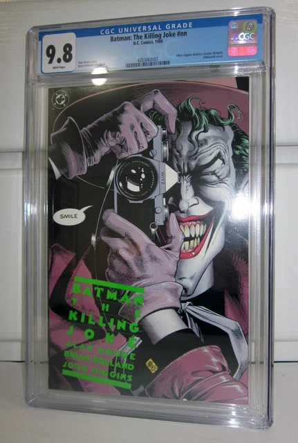 DC Comics Batman The Killing Joke 1988 1st CGC 9.8 White Alan Moore Batgirl
