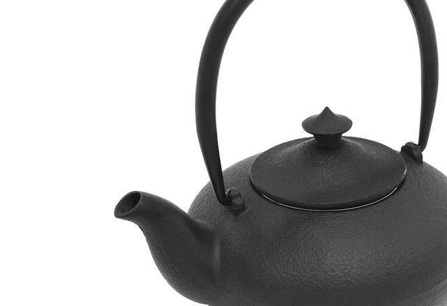 BREDEMEIJER Teekanne mit 4 Teebechern Geschenkset Chengdu 5teilig schwarz   1046 2