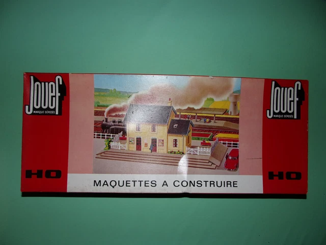 Maquette train échelle Ho Jouef : Gare de Villeneuve