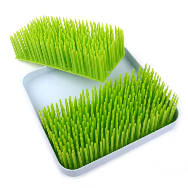Simulation Green Drying Rack Grass Countertop Bottle Grass Style Dish Kitchen al