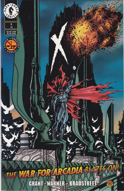 X #10: Dark Horse Comics  (1994)  VF/NM  9.0