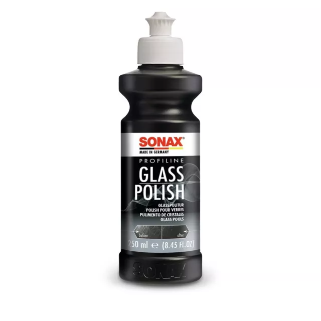 SONAX 1x 250ml PROFILINE GLASSPOLISH POLIERMITTEL GLAS POLITUR SCHEIBENPOLITUR