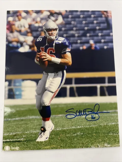 Scott Zolak Autographed Signed 8x10 Photo New England Patriots