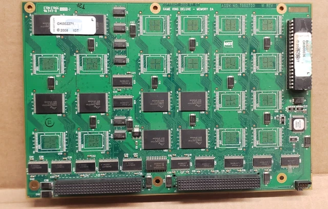 IGT Game King KITTY GLITTER Software Deluxe Memory Board GK002271 w/ GKB00036