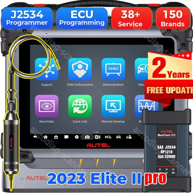 2024 Autel MaxiSys Elite II Pro AS ULTRA Diagnostic Scanner ECU Programming Tool