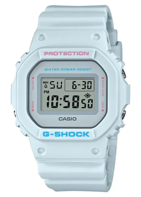 CASIO G-Shock DW-5600SC-8JF Gray Spring Color Quartz Digital Unisex Watch New