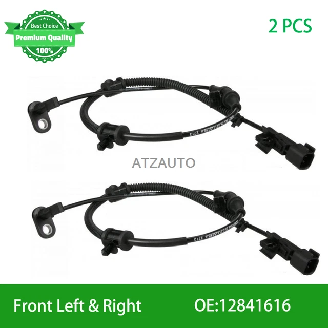 FRONT LEFT RIGHT ABS Wheel Speed Sensor For Chevrolet Impala Malibu ...