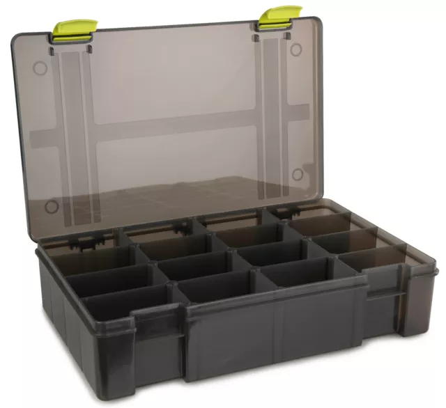 Fox Matrix Storage Box Deep 35,6x22x8cm - Tacklebox, Angelkiste, Angelbox, Box