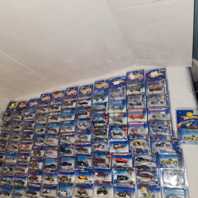 Lot of  89 Hot Wheels, First Editions, Variations and More, 1:64, Sealed