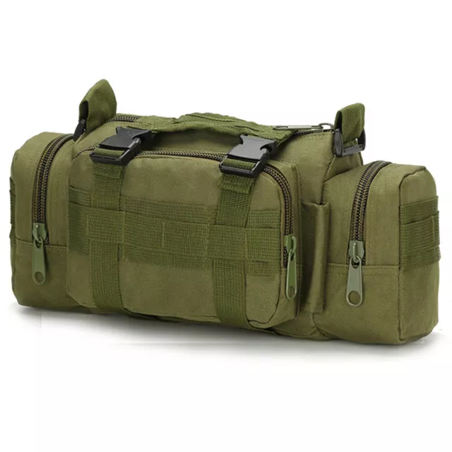 Outdoor Military Tactical Molle Waist Bag Camping Shoulder Chest Bag Fanny Pack