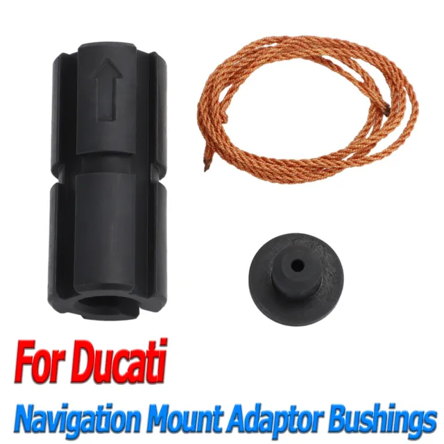For Ducati Quad Lock Rokform Stem Mount Adaptor Panigale 899 1299 V2 V4 S/R/SP