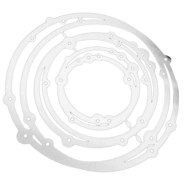3pcs coeur dentelle métal découpe moule SENHAI Love coeur Border 3pcs coeur dentelle métal découpe moule SENHAI Love coeur Border