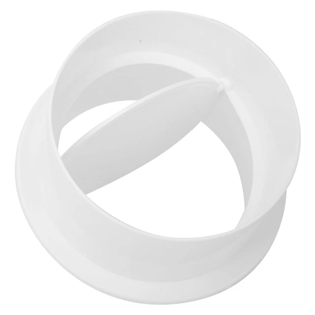 4 Inch Back Draft Damper PVC Round Pipe Draft Blocker Backdraft Damper Inline