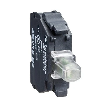 Harmony XB4 et XB5 - bloc lumineux - bleu - LED protégée - fixe - 230...240VC...