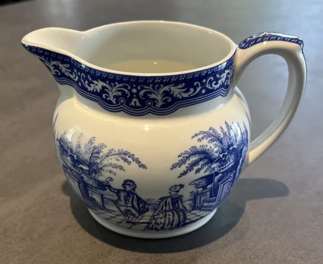 Spode blue italian milk jug