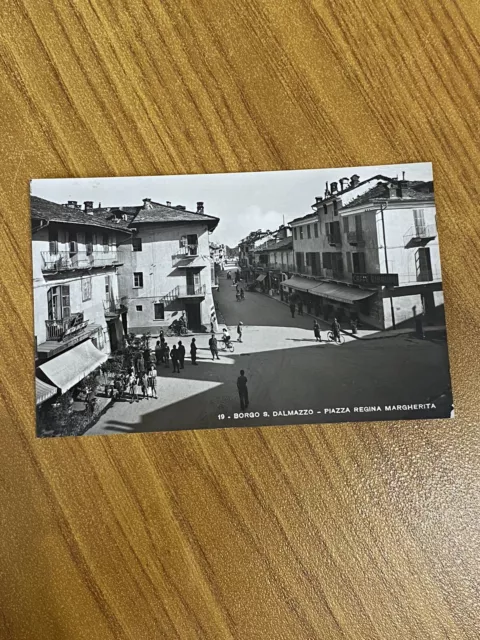 Cartolina Borgo S. Dalmazzo Piazza Regina Margherita Non Viaggiata Bc
