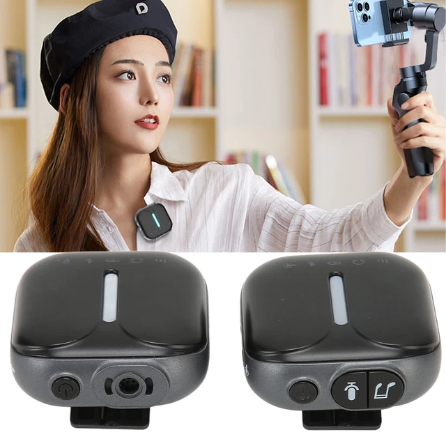 WIRELESS LAVALIER MICROPHONE Noise Reduction Plug And Play Lapel