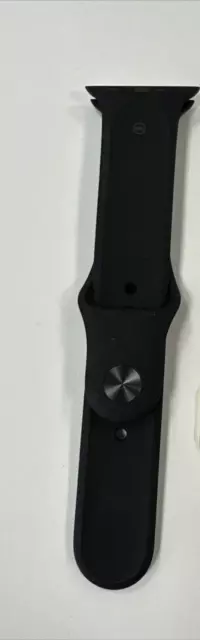 OEM Genuine Original Apple Watch Sport Band 42/44/45mm Black M/L FREE SHIPPING