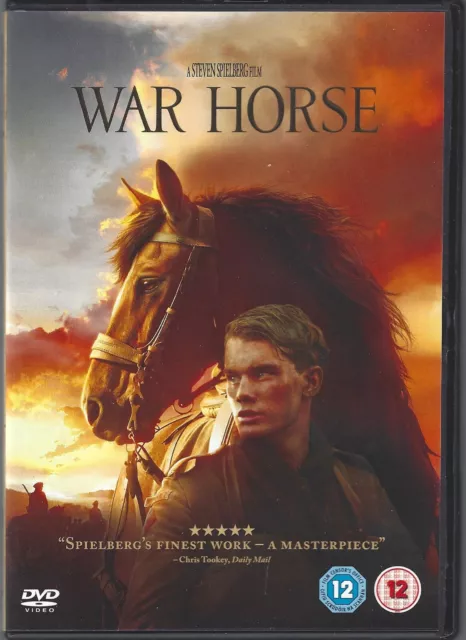 War Horse DVD (2012) Jeremy Irvine - VGC