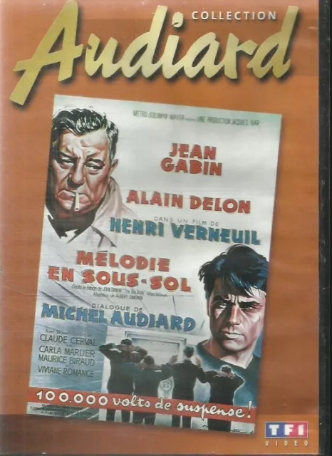 Dvd  Melodie En Sous-Sol  (Jean Gabin/Alain Delon...)   (10)