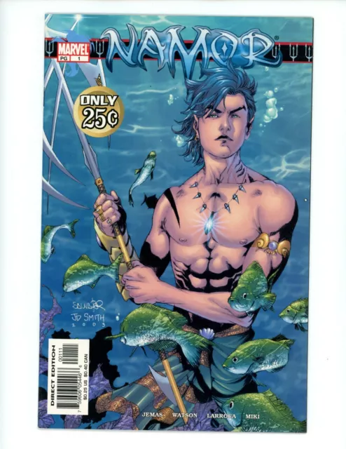 Namor #1 Comic Book NM 2003 Marvel Salvador Larroca Cover Comics