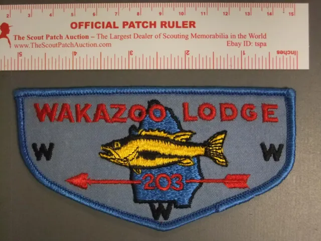 Boy Scout OA 203 Wakazoo flap 8874KK