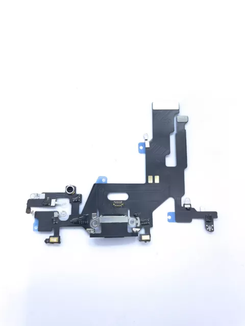 Charging Port Dock Connector Flex Cable ,mic for  black iPhone 11