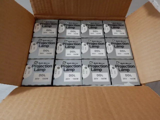 Ge Projection Lamps Ddl ~ Lot Of 24~ New In Box