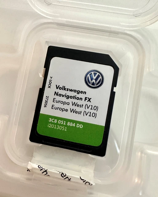 Vw Navi Update Sd Karte Zu Klein RNS 310 SD KARTE, V10, V12 Update Europa, Navi, Navigationssystem VW