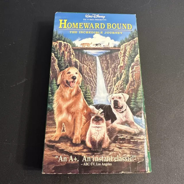 Homeward Bound: The Incredible Journey (VHS, 1993)